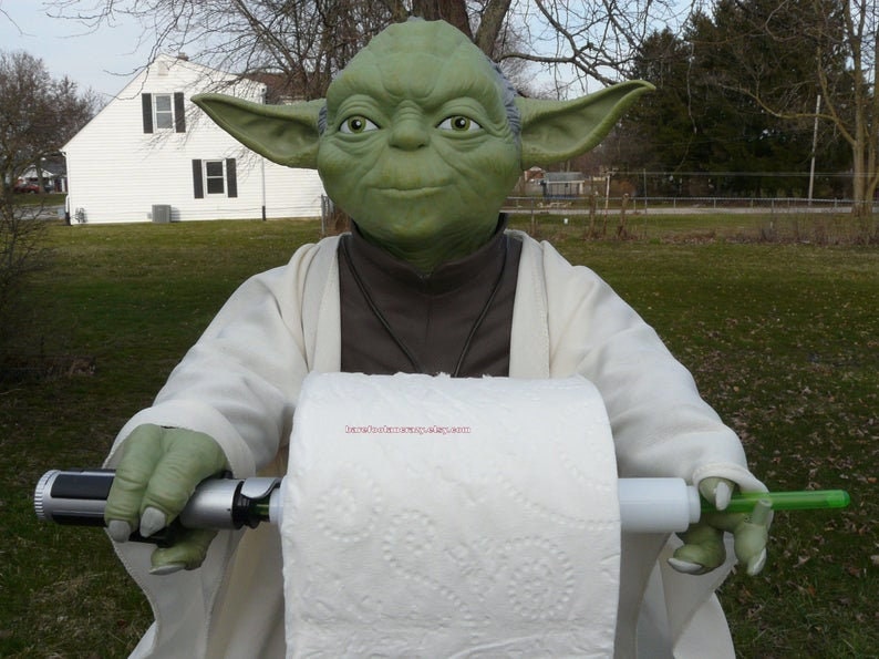 Custom Star Wars YODA Toilet Paper Holder TP Holder 18 Etsy