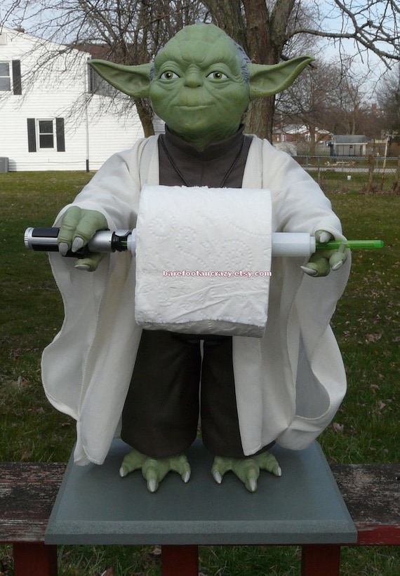Custom Star Wars YODA Toilet Paper Holder TP Holder 18 Etsy
