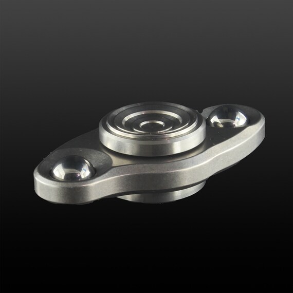 Twist Bar Titanium Spinner Etsy UK