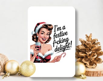 Festive Delight - Metal Home Decor Sign | 12x18 inches
