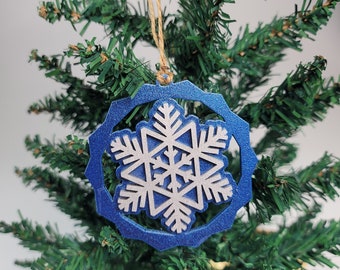 3D Snowflakes Ornaments