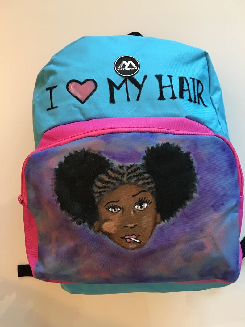 I Love My Hair Backpack