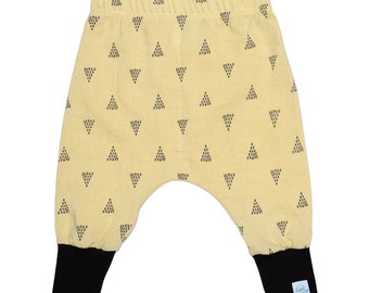 Oeko-Tex Baby Harem Pants: Soft Summer Leggings, Made in Estonia