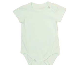 Short sleeve bodysuit light mint
