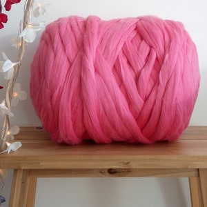 Cotton Yarn, 1 Ball 0,9 Kg 45 M, Giant Chunky Yarn, Organic Yarn