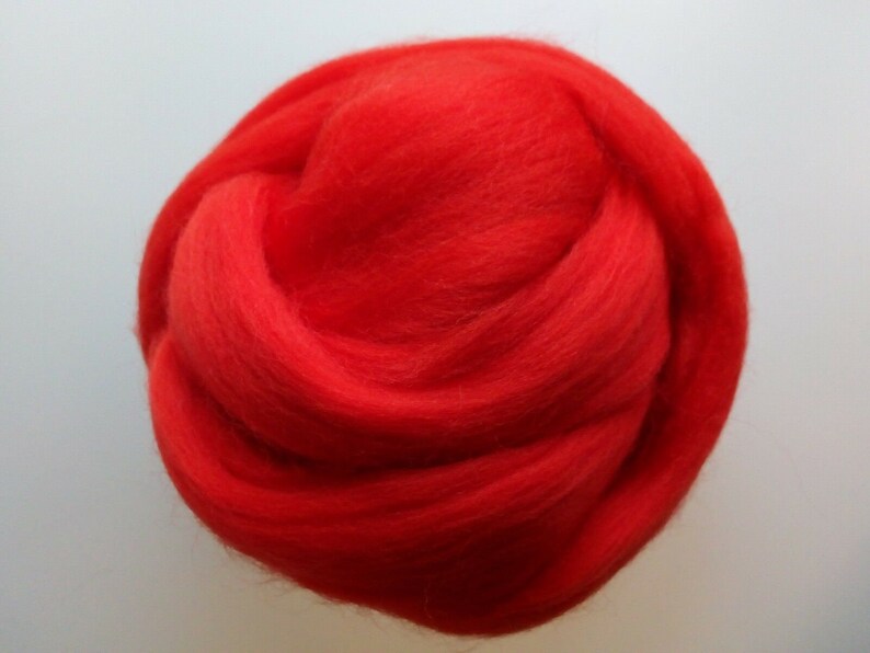 Bright Shades Wool Tops for Needle and Wet Felting Roving Etsy