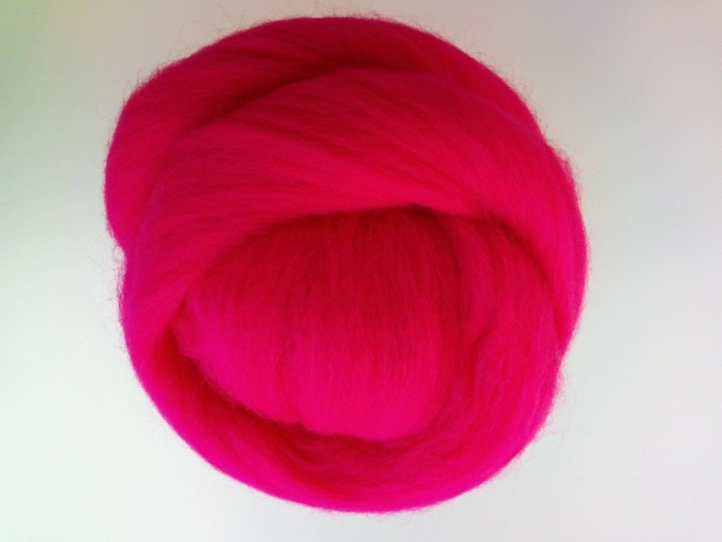 Bright Shades Wool Tops for Needle and Wet Felting Roving Etsy