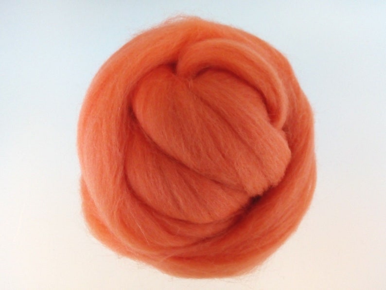 Bright Shades Wool Tops for Needle and Wet Felting Roving Etsy