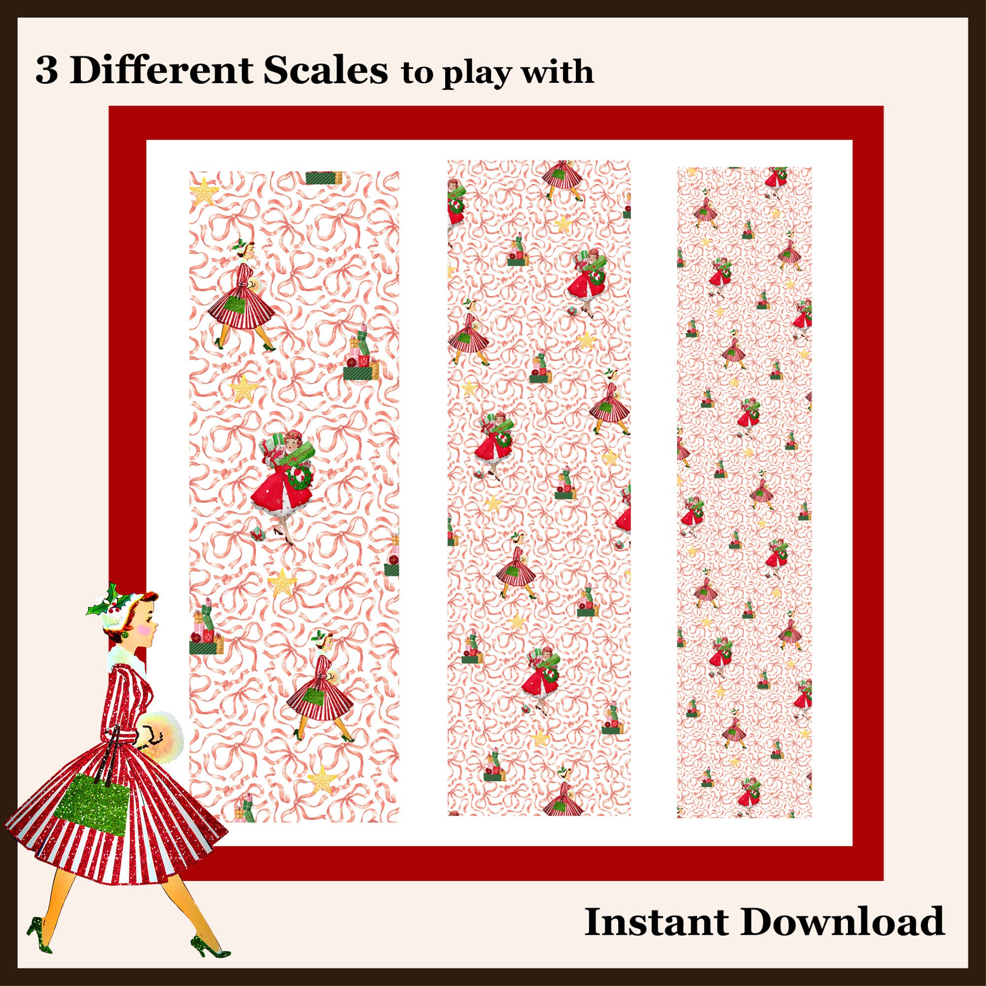 Miniature Printable Pattern for Fabric/paper-christmas Shopping Dollhouse Fabric, Wallpaper, Cushions, Doll Clothes, Linen, Curtains - Etsy miniature-printable-pattern-for-fabric-paper-christmas-shopping-dollhouse-fabric-wallpaper-cushions-doll-clothes-linen-curtains-etsy