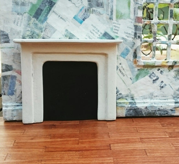 Miniature Stone Fireplace Etsy