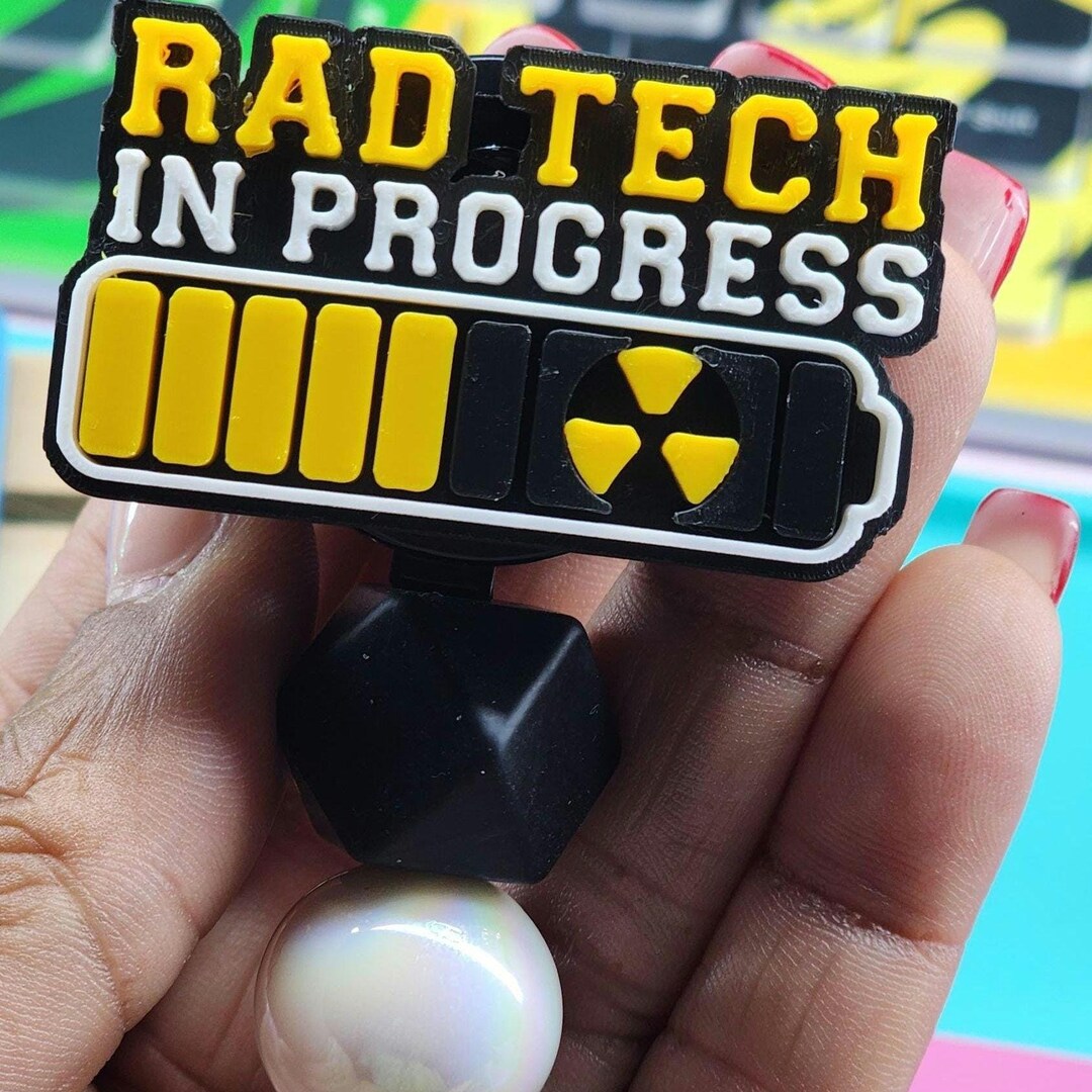 Rad Tech In Process Sticker 3D Printed Rad Tech in Progress Badge Reel - Etsy