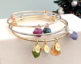 custom birthstone bracelet