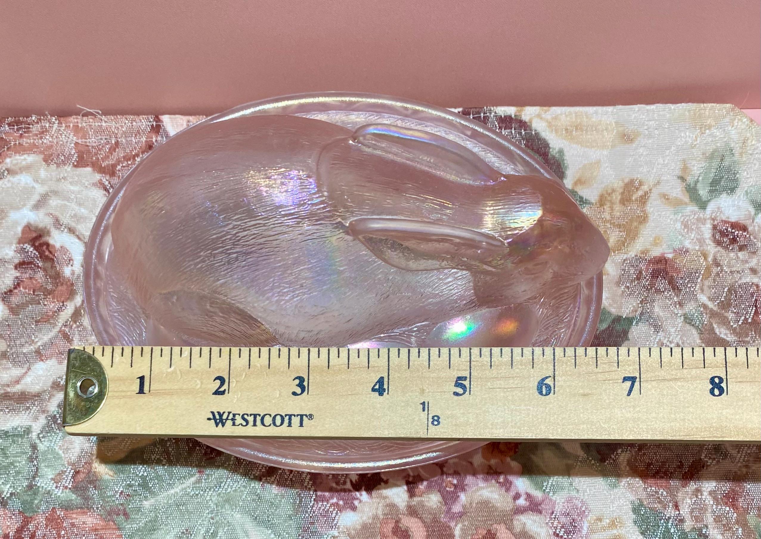Rare Fenton Art Glass Collectors Iridescent Pink Carnival Glass Pink ...