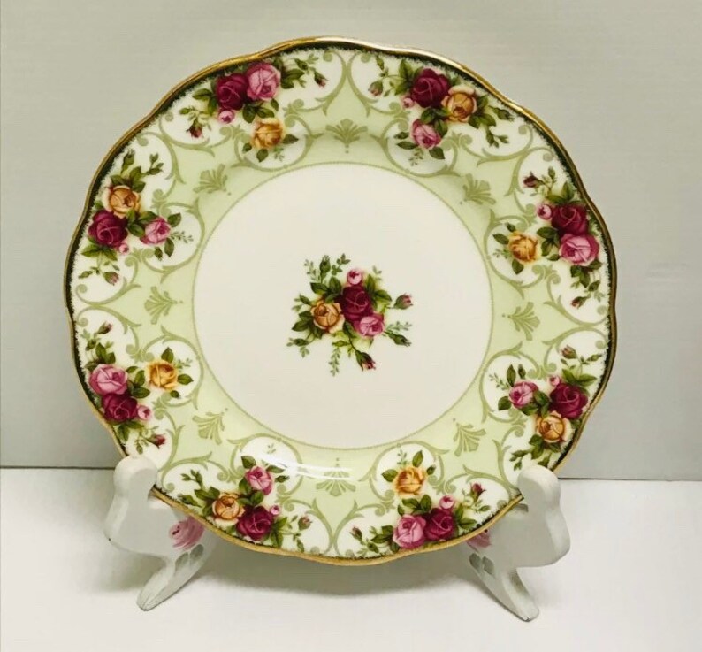 Rare Royal Doulton Royal Albert Old Country Roses Rose Cameo Etsy