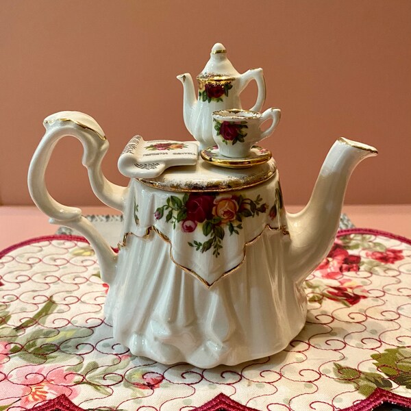Royal Albert Teapot Etsy