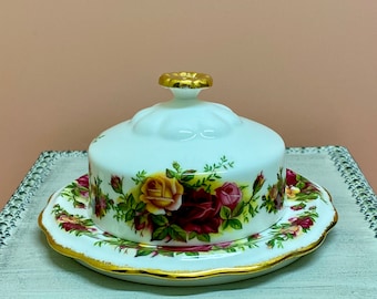 Rare Pc Royal Doulton Royal Albert Old Country Roses Bone China