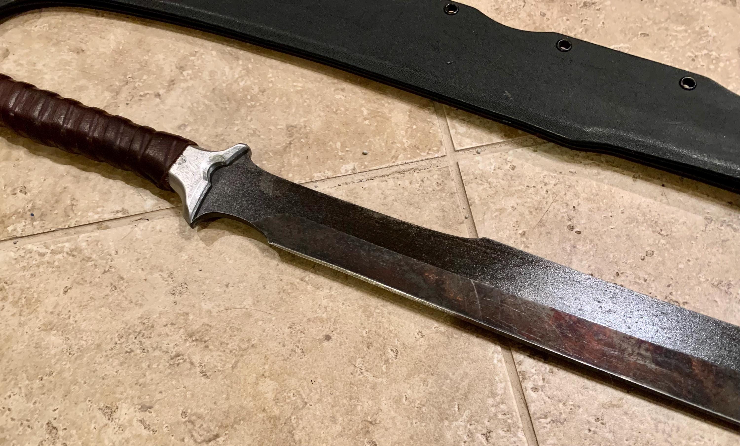 Vintage Zombie Tools Mack Daddy-o Custom Copper Accented Sword W