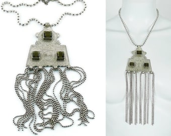 JEAN PAUL GAULTIER * Collar colgante inspirado en Touareg vintage