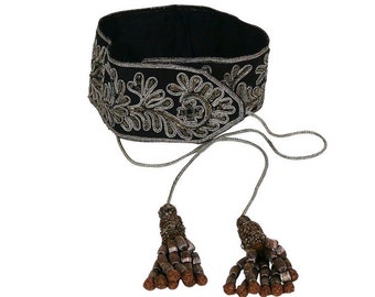 CHRISTIAN LACROIX * Vintage bestickter Obi-Gürtel