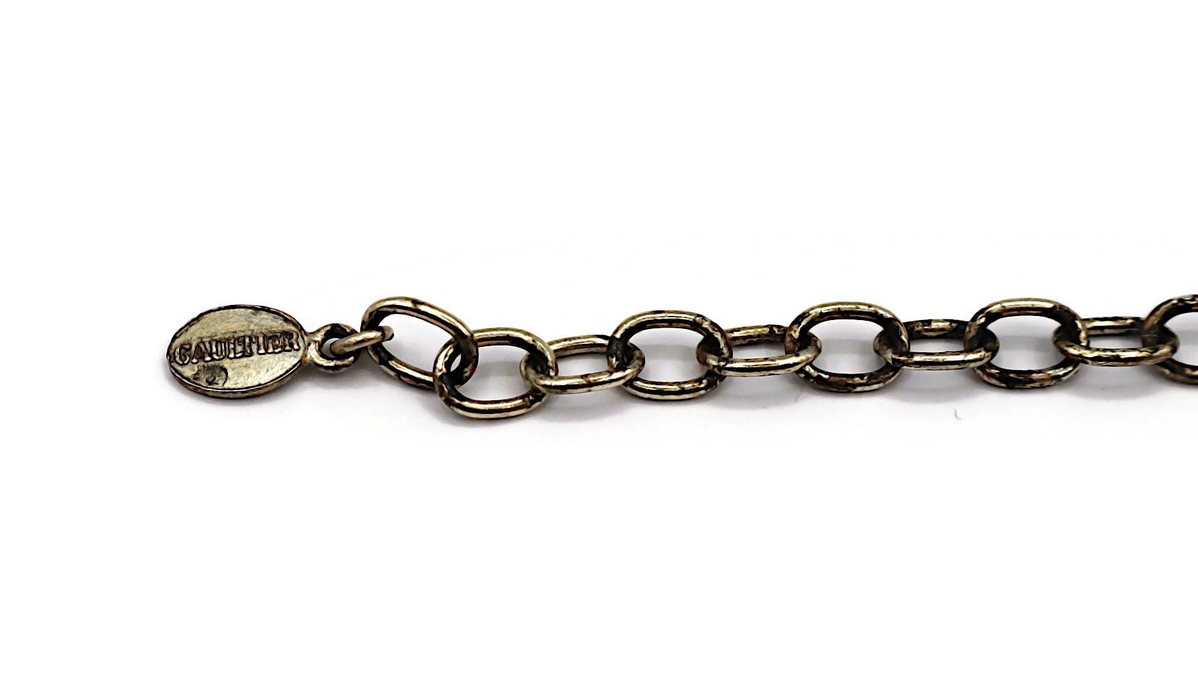 JeanPaul GAULTIER ブレスレット　指輪 JEAN PAUL GAULTIER * ヴィンテージ ジュエルド リング ブレスレット