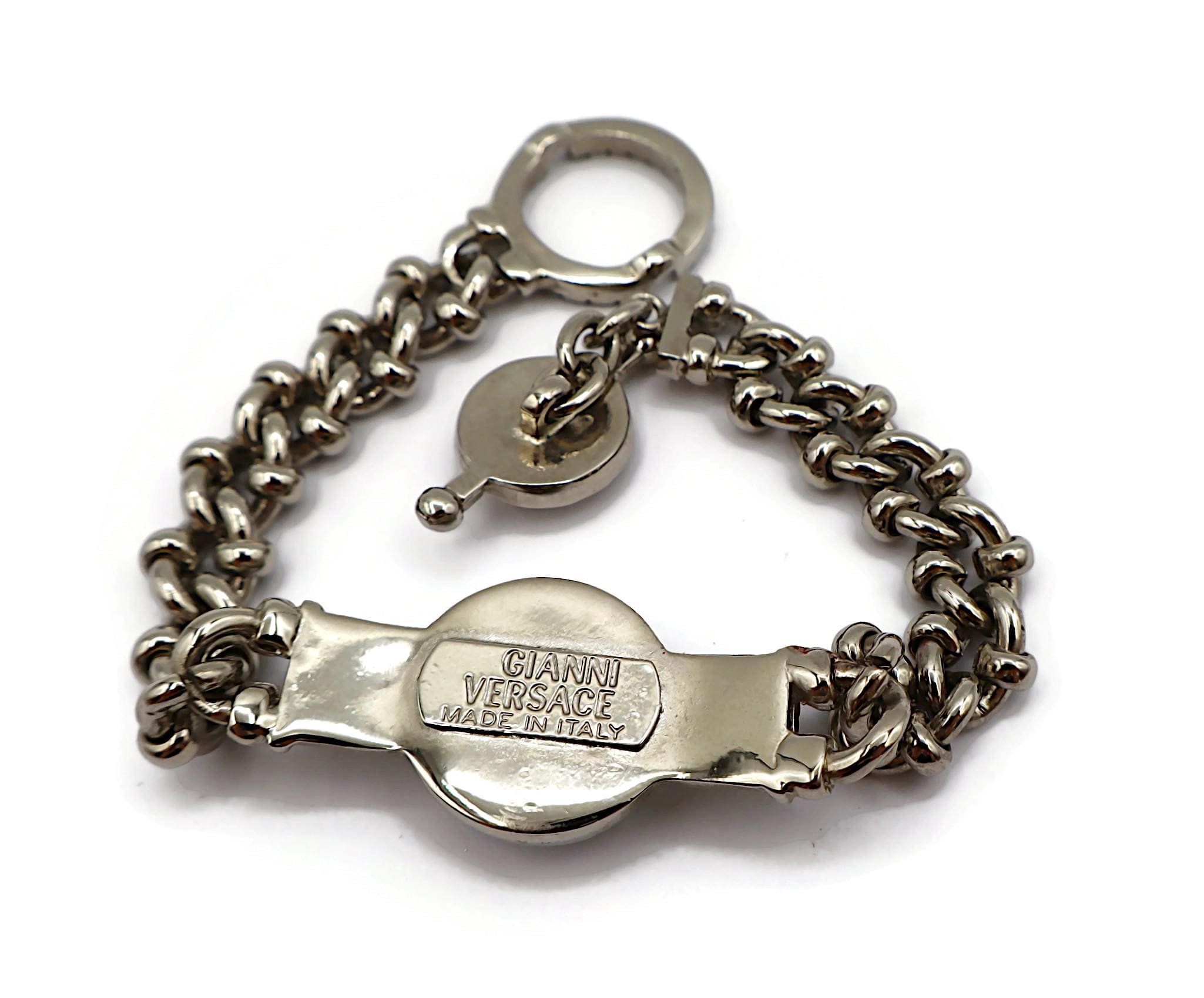 GIANNI VERSACE * ヴィンテージ シルバー メタル メドゥーサ チェーン