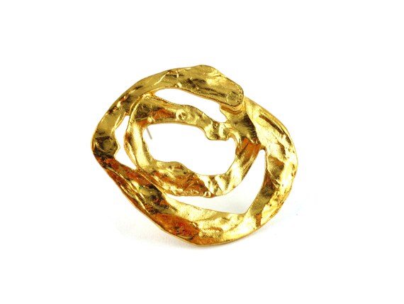YVES SAINT LAURENT * Gorgeous abstract vintage bro