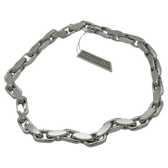 アクセサリー Vintage Christian Dior Silver Necklace s-l400.jpg