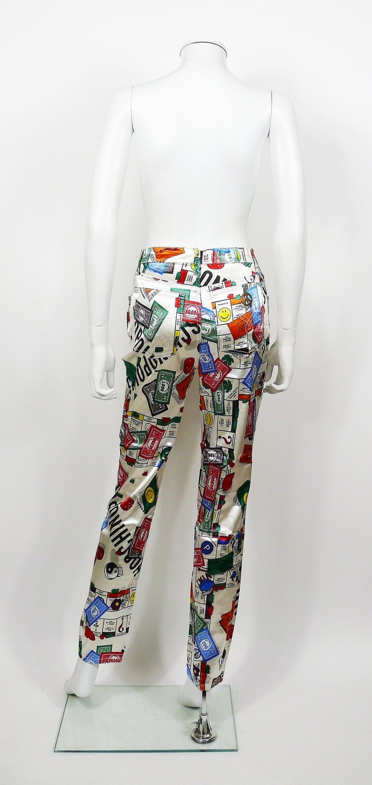 MOSCHINO Vintage Iconic 90s Monopoly 