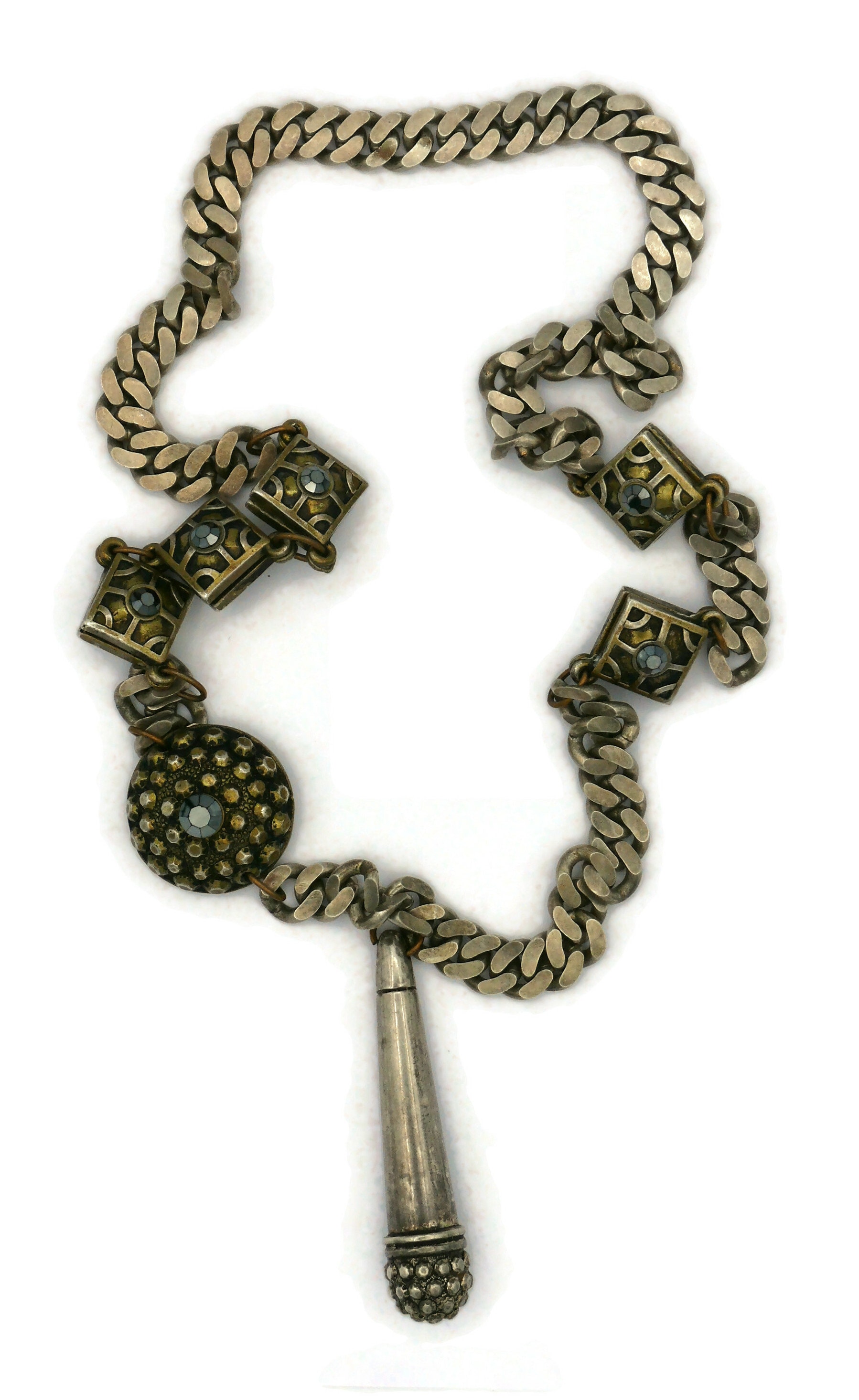 JEAN PAUL GAULTIER * Vintage Ethnic Chain Necklace - Etsy