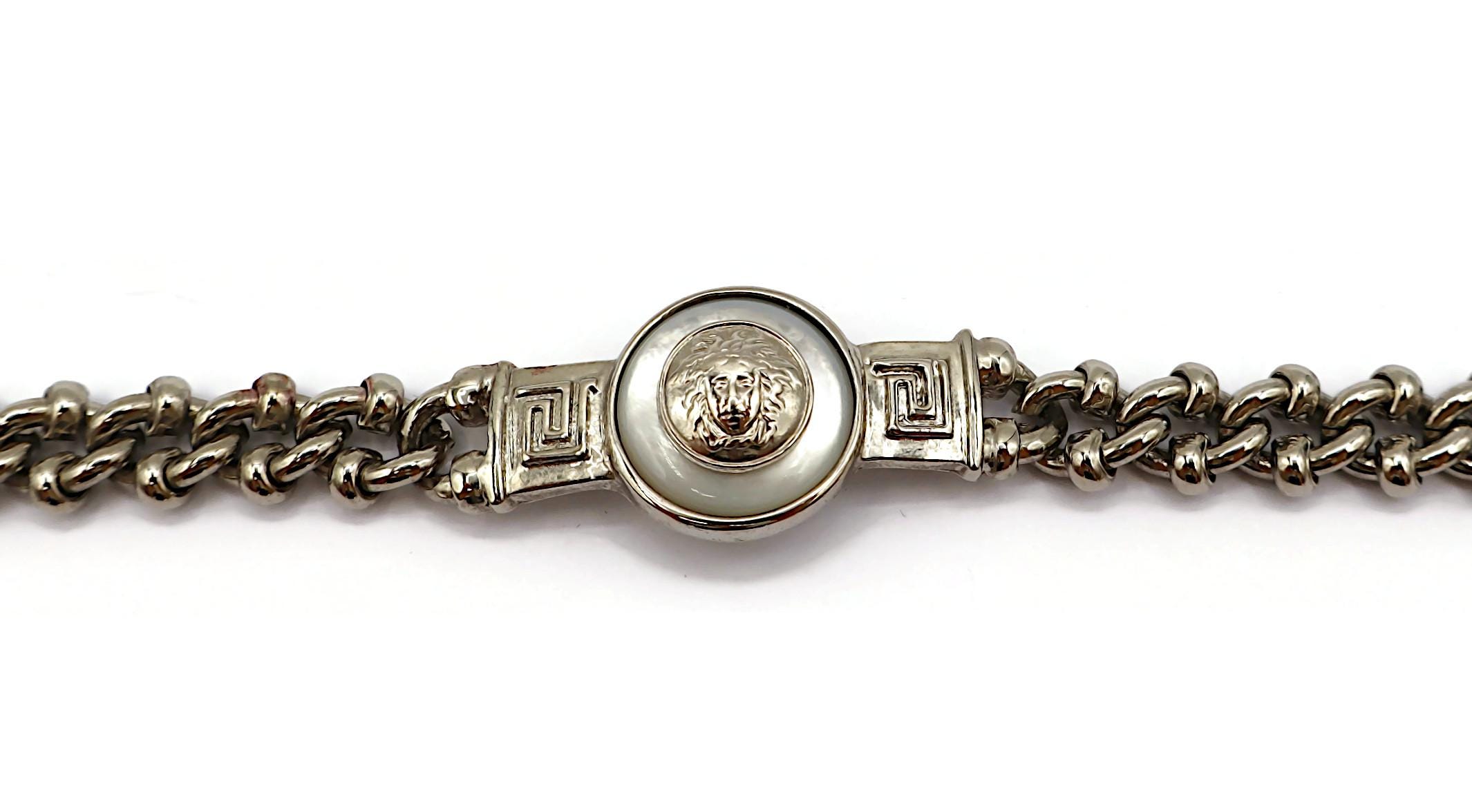 GIANNI VERSACE * ヴィンテージ シルバー メタル メドゥーサ チェーン