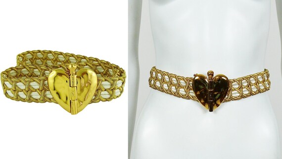 ysl vintage belt