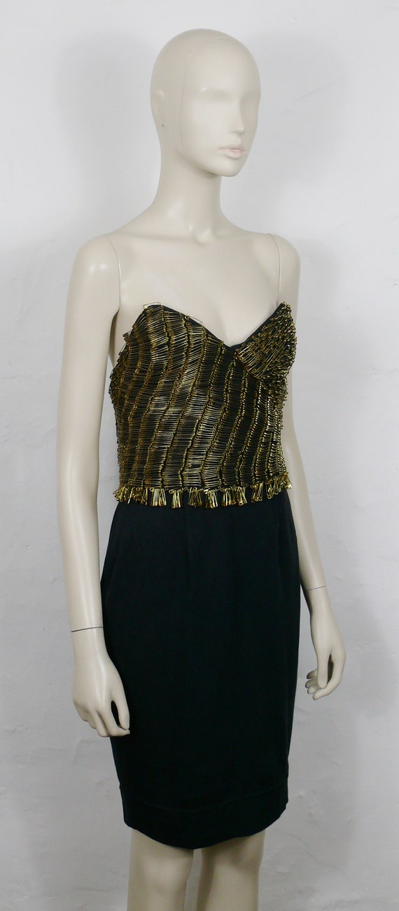 Moschino safety pin dress 2025