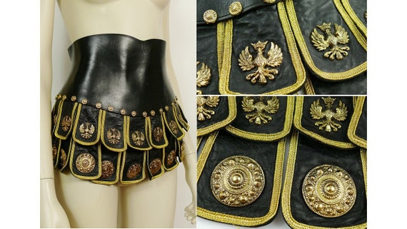MOSCHINO * Vintage Rare Roman Centurion Soldier Co