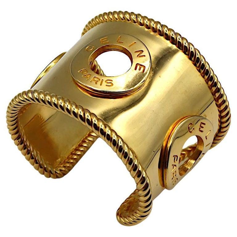 Celine Gold Bracelet - Etsy