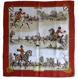 HERMES * Quadrato della livrea imperiale vintage di Philippe Ledoux