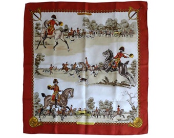 Hermès Imperial Livery Vintage-Schal von Philippe Ledoux