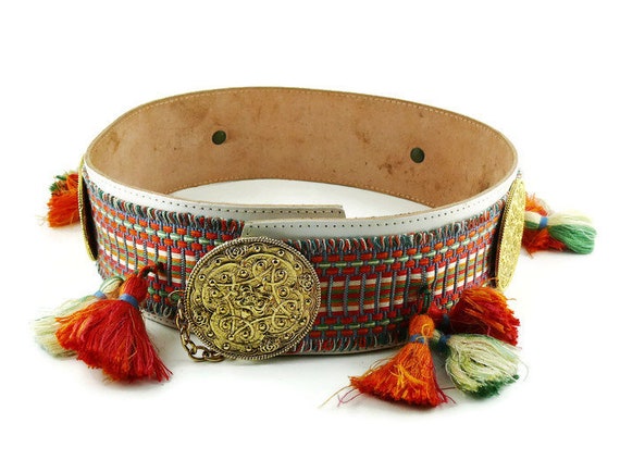 EDOUARD RAMBAUD * Vintage Oriental Belt - image 1