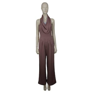 THIERRY MUGLER * Vintage-Overall mit Wasserfallausschnitt und Drapierung