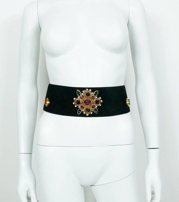 LOUIS FERAUD Vintage Jewelled Byzantine 