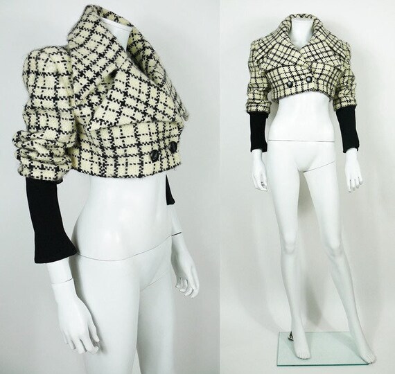 KARL LAGERFELD * Vintage Cropped Jacket
