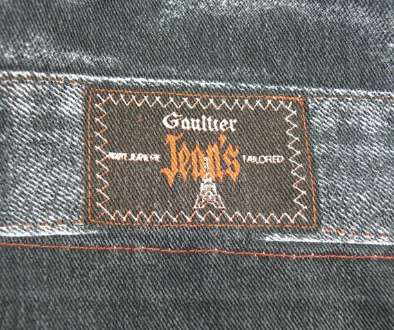 JEAN PAUL GAULTIER * Vintage Trompe L'oeil Denim … - image 8