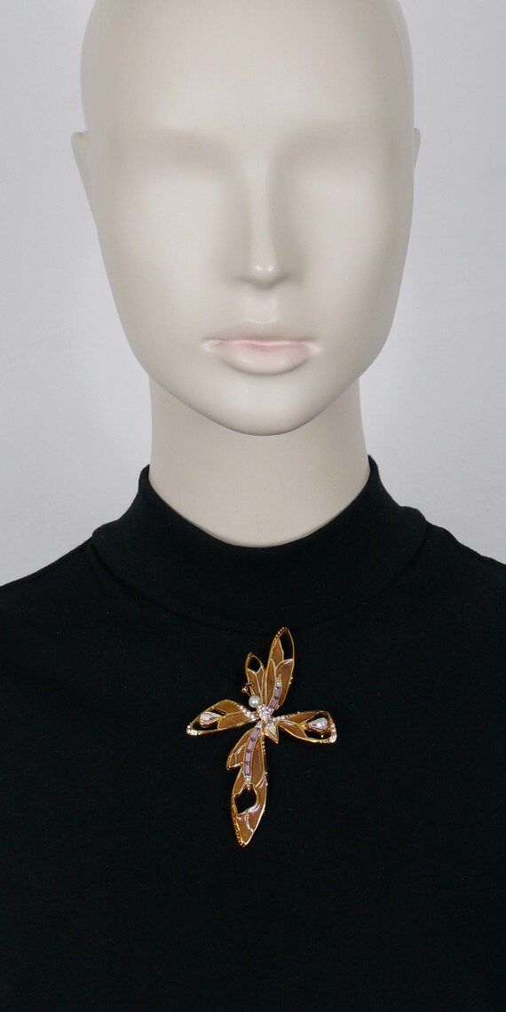 CHRISTIAN LACROIX * ヴィンテージ エナメル蝶ブローチ - Etsy 日本