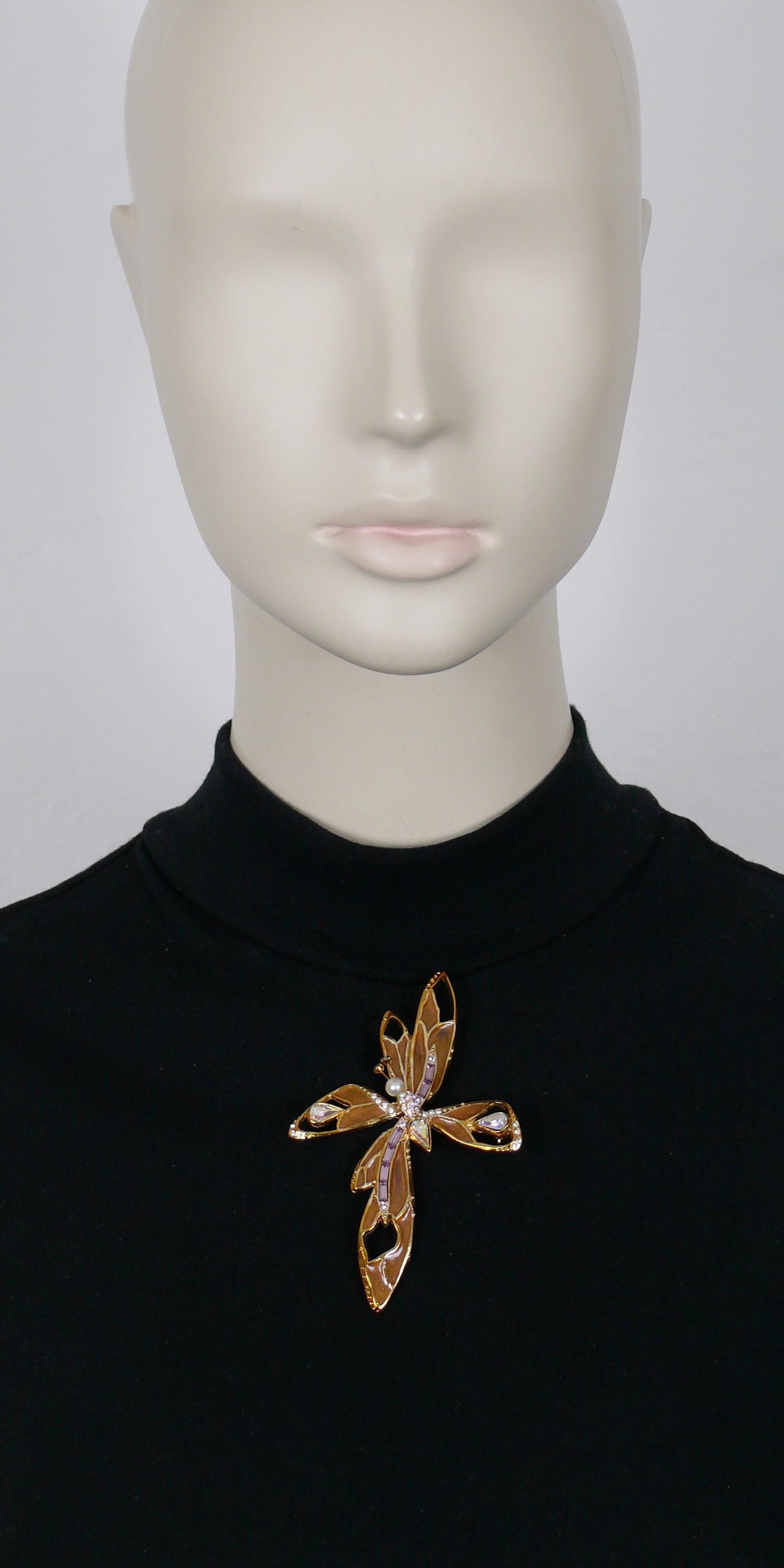 CHRISTIAN LACROIX * ヴィンテージ エナメル蝶ブローチ - Etsy 日本