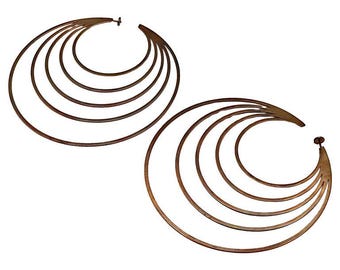 Vintage Massive Hoop Earrings, 2003, Christian Dior by John Galliano
