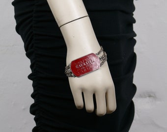 JEAN PAUL GAULTIER * Vintage Id Tag Bracelet - Etsy
