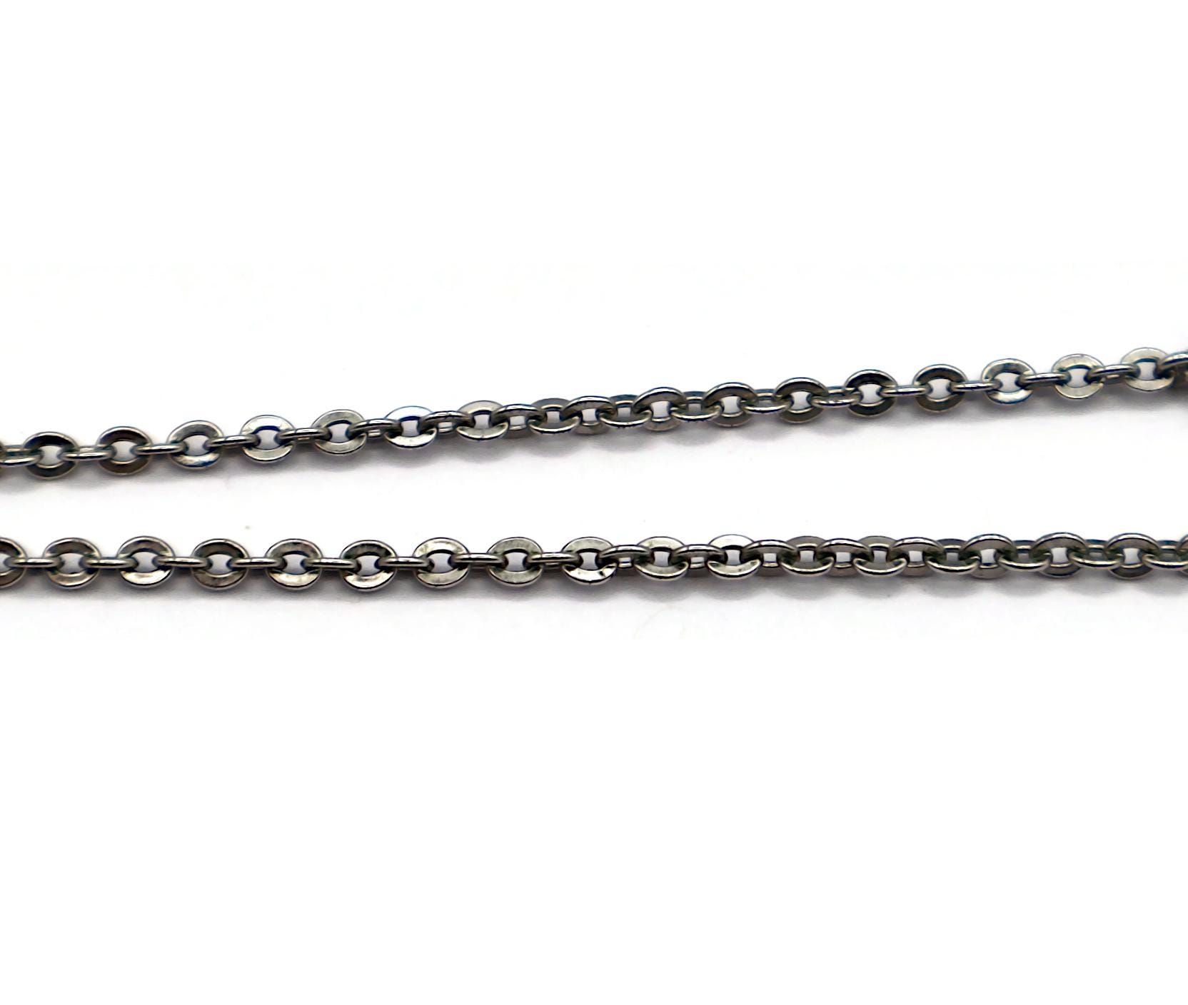 CHRISTIAN DIOR * Vintage Silver Tone I Love Dior Arrow Heart 