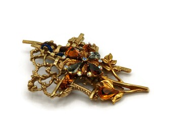 CHRISTIAN LACROIX * ヴィンテージ ジュエルド フローラージュ