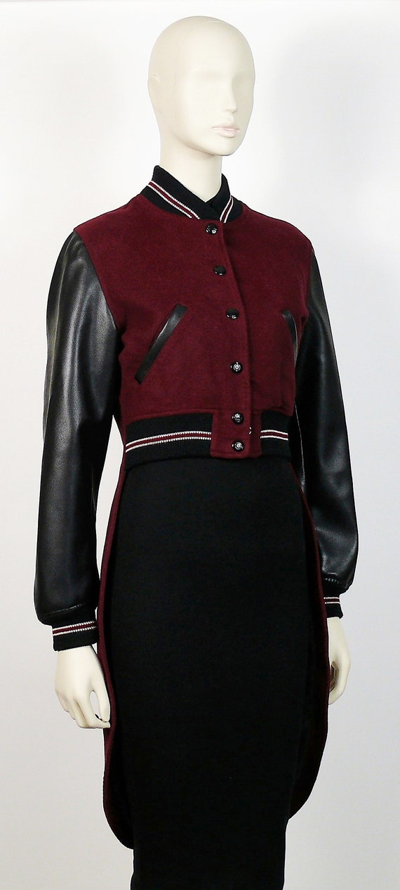 JEAN PAUL GAULTIER * Vintage Rare Tailcoat Varsit… - image 2