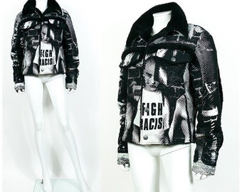 ヴィンテージ ジャンポール・ゴルチエ セーラーカラー フェイクファー