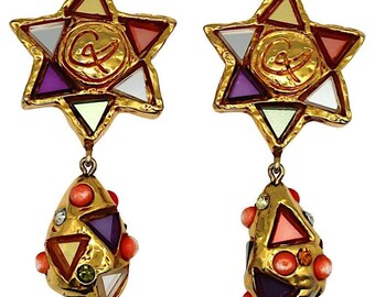 クリスチャン・ラクロワ - ヴィンテージイヤリング - Etsy 日本 クリスチャン・ラクロワ - ヴィンテージイヤリング - Etsy 日本
